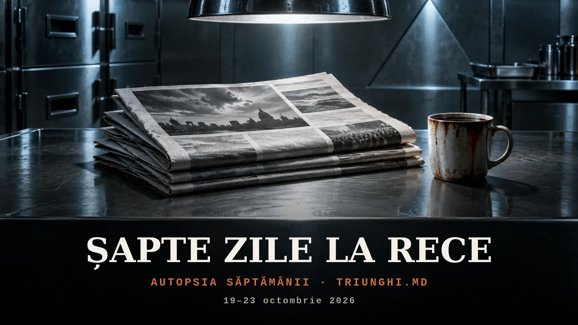 Coperta episodului: Șapte zile la rece · 19–23 octombrie 2026